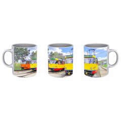 Hrnek - mostecké tramvaje