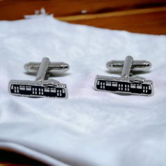 Spinki do mankietów tramwaj Konstal 105Na