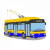 Grafika - Škoda 24Tr trolibusz Zlín