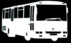 Aufkleber Karosa C954 - 3D