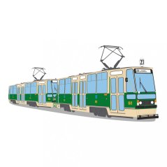 T-shirt - tram Konstal 105N Poznań