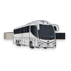Nyakkendőtű autóbusz Irizar i8 15M - fehér