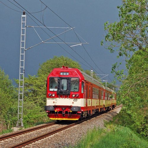 Untersetzer - Dieseltriebwagen 843 ČD