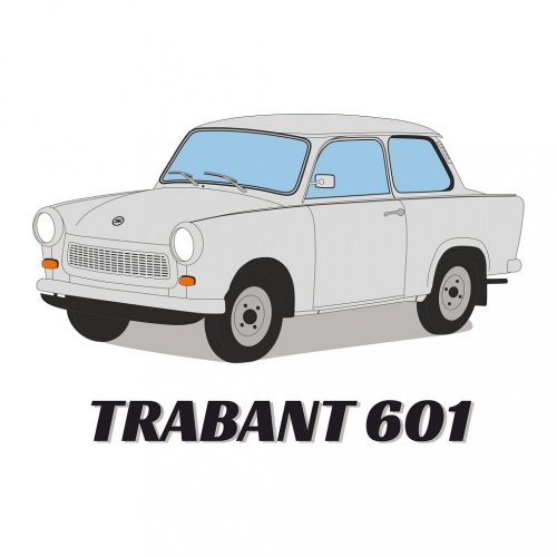T-shirt - Trabant 601