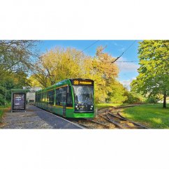 Hrnek - tramvaj Siemens Combino Poznaň