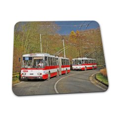 Podkładka pod mysz - trolejbusy Škoda 14Tr i 15Tr