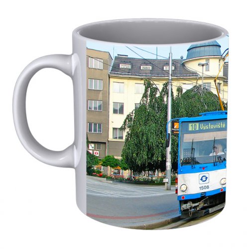 Mug - tram ČKD Tatra KT8D5 Ostrava