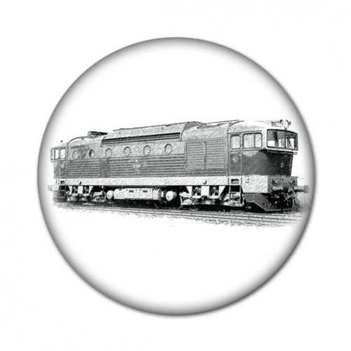 Button 1607: 753 Lokomotive