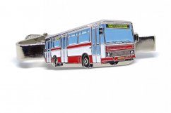 Tie clip bus Karosa B732 - red