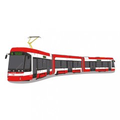 Grafika - Škoda 45T Brno