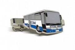 Spinka do krawata autobus Mercedes Intouro Icom - niebieski