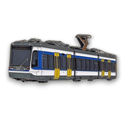 Spinka do krawata tramwaj Stadler CityLink MÁV 406