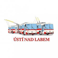 Triko - trolejbusy Škoda 14Tr a 15Tr v Ústí nad Labem