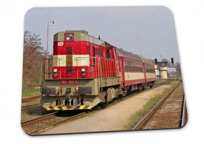 Mouse pad - locomotive 742