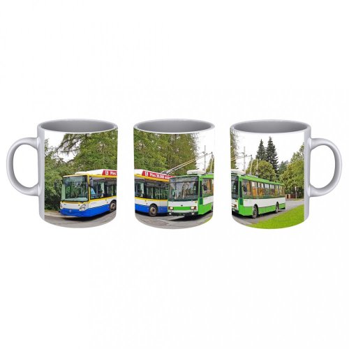 Mug - Trolleybuses in Mariánské Lázně