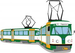 Poduszka - tramwaj ČKD Tatra T2R