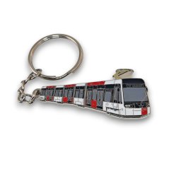 Přívěšek na klíče tramvaj Škoda 52T Praha