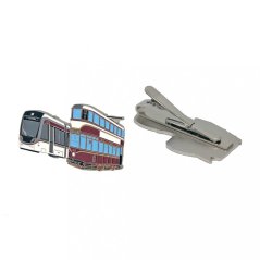 Tie clip trams Edinburgh