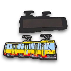 Mágnes - villamos Konstal 105Na Warszawa