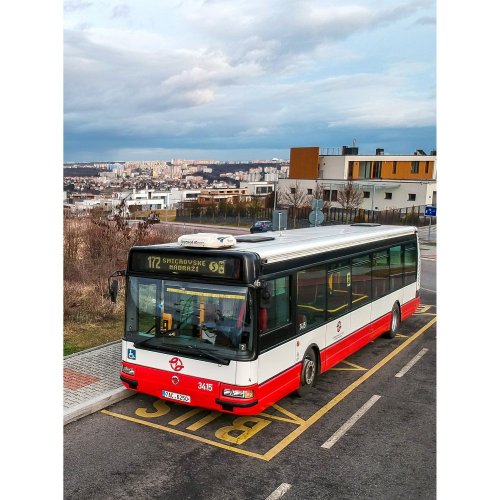 Taška přes rameno - autobus Citybus 12M