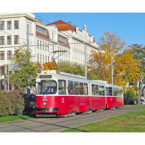 Podložka pod myš - tramvaj SGP E2 Vídeň