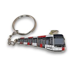 Schlüsselanhänger Straßenbahn Škoda 52T Praha