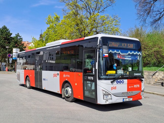 Kravatová spona autobus Iveco Crossway LE LINE 12M