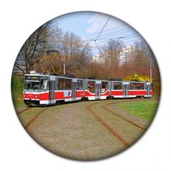 Przypinka 1218: tramwaj KT8D5