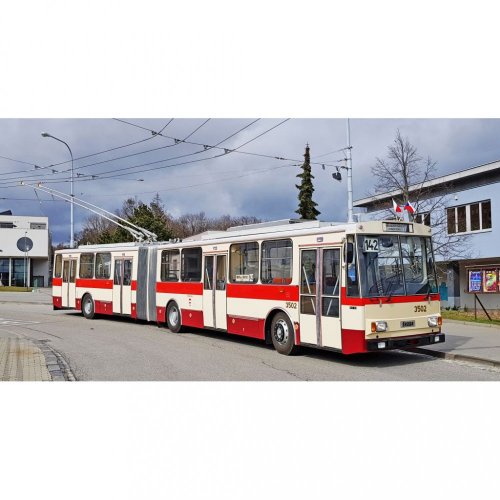 Kubek - trolejbus Škoda 15Tr Brno
