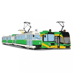 T-shirt - Poznan trams