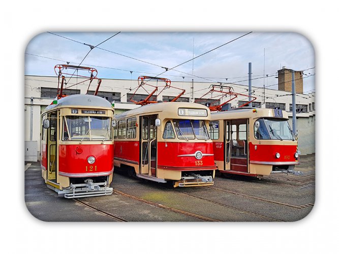 Magnes: Pilzno zabytkowe tramwaje