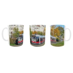 Tasse - Straßenbahn Siemens ULF A1 Wien