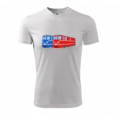 T-shirt - two locomotives 705.9
