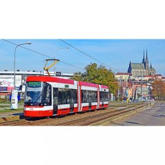 Tasse - Straßenbahn Škoda 45T Brno