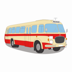 Grafiken -  Bus Škoda 706 RTO