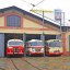 Coaster - buses in the Střešovice Museum