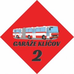 Tapadókorongos tábla - autóbuszgarázs Klíčov