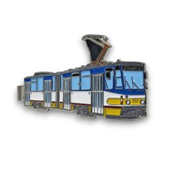 Spinka do krawata tramwaj ČKD Tatra KT4D Szeged