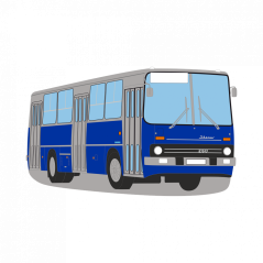 Grafika - Ikarus 260 BKV Budapest