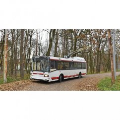 Hrnek - trolejbus Škoda 21Tr Pardubice - UMA