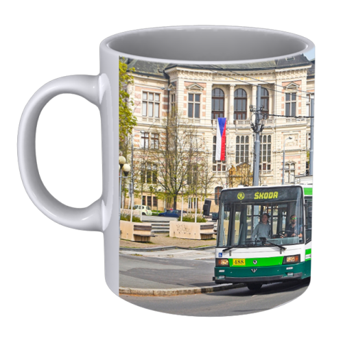 Kubek - trolejbusy Škoda 21Tr Plzeň