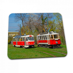 Podložka pod myš - pracovní a historická tramvaj
