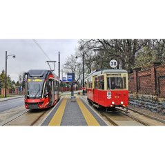 Tasse - Straßenbahnen auf der Linie 38