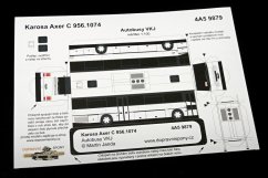 Model kartonowy autobus Karosa Axer C 956