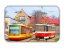 Magnet: trams Astra and T5B6 Most