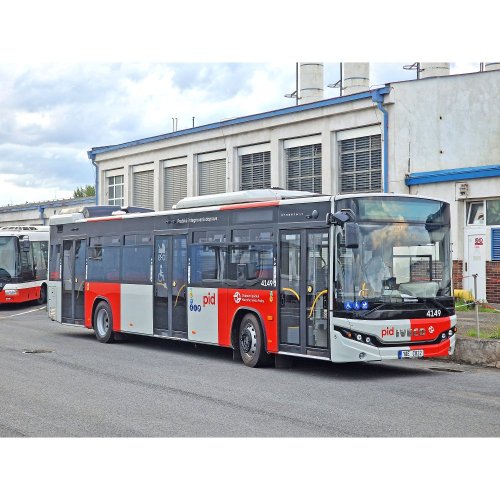 Kravatová spona autobus Iveco Streetway 12m Praha