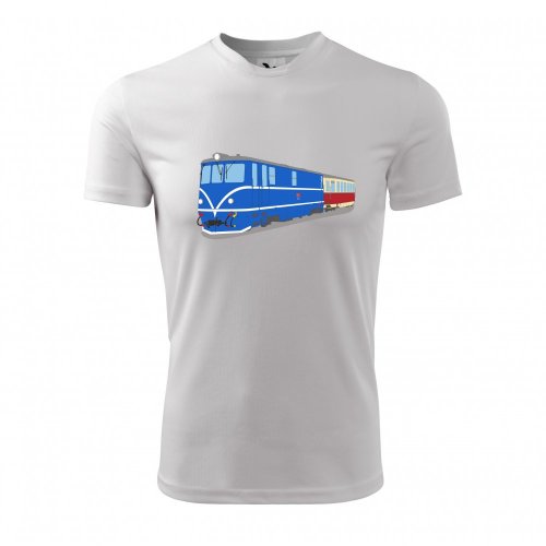 T-shirt - Lokomotive 705.9 und Wagen Balm/u