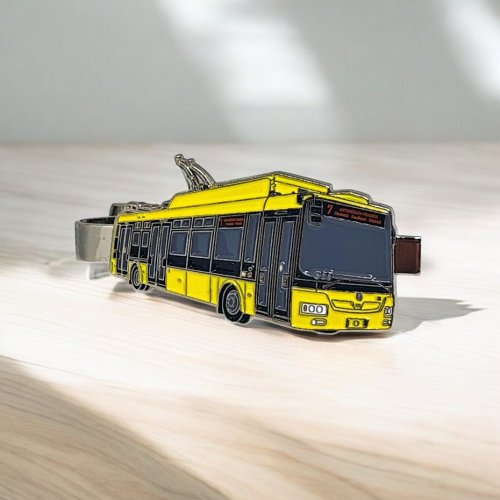 Spinka do krawata trolejbus Škoda 30Tr Mariánské Lázně