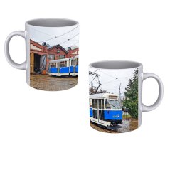 Hrnek - tramvaj Konstal 102Na ve Wroclawi