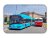 Magnet: trolleybuses Škoda 27Tr and 8Tr Ostrava